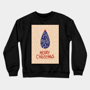 Modern Merry Christmas to You Crewneck Sweatshirt